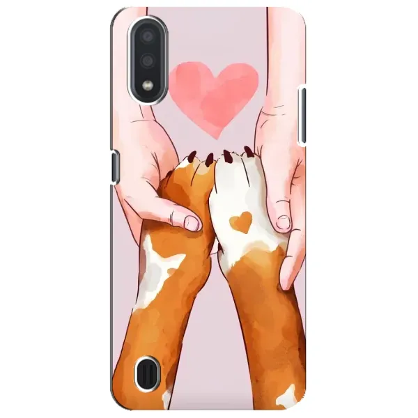 Чехол с рисунком «Любовь к собакам» для Samsung Galaxy M01 Core (A013F) Чехол с рисунком «Любовь к собакам» для Samsung Galaxy M01 Core (A013F)