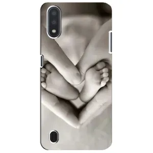 Чехлы для МАМЫ на Sansung Galaxy M01 Core (A013F) (Любящие руки)