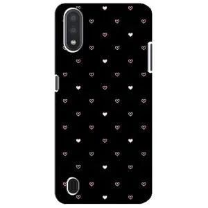 Чехлы с тематикой "Маленькие Сердечки" на Sansung Galaxy M01 Core (A013F) (Маленькие сердечки)