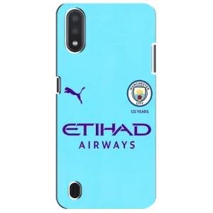 Силиконовые Чехлы принт Футбол на Sansung Galaxy M01 Core (A013F) (Man City)