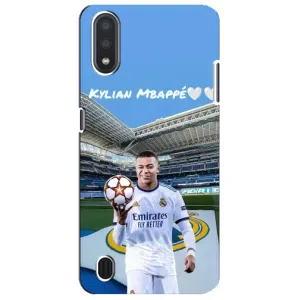 Чохол (TPU) з Футболістом на Sansung Galaxy M01 Core (A013F) (Mbappe Real)