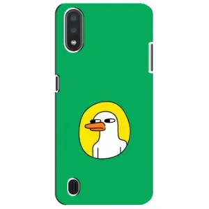 Чехол с рисунком «Мем Утка» для Samsung Galaxy M01 Core (A013F)