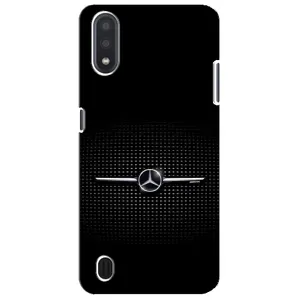 Силиконовый бампер с картинкой машины на Sansung Galaxy M01 Core (A013F) (Mercedes)