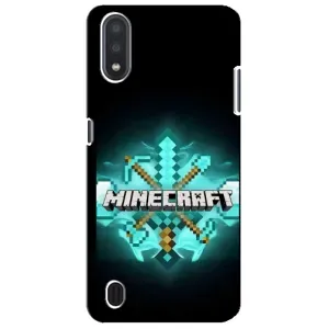 Чохол майнкрафт для Sansung Galaxy M01 Core (A013F) (MineCraft 2)