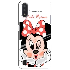 Чехол с рисунком «Minni Mouse» для Samsung Galaxy M01 Core (A013F)