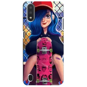 Чохол з картинкою Модні Дівчата Sansung Galaxy M01 Core (A013F) (Модна Дівчинка)