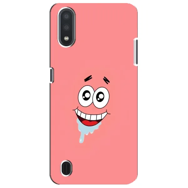 Чехол с рисунком «Мордочка Патрика» для Samsung Galaxy M01 Core (A013F)