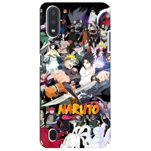 Купить Чохли на телефон з принтом Anime для Sansung Galaxy M01 Core (A013F) (Наруто постер)