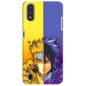 Купить Чохли на телефон з принтом Anime для Sansung Galaxy M01 Core (A013F) (Naruto Vs Sasuke)