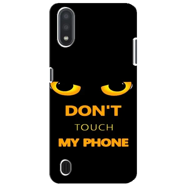 Чехол с рисунком «Не трогай мой телефон» для Samsung Galaxy M01 Core (A013F) Чехол с рисунком «Не трогай мой телефон» для Samsung Galaxy M01 Core (A013F)