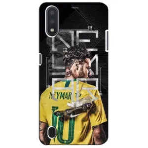 Силиконовый Чехол Sansung Galaxy M01 Core (A013F) (Neymar 10)
