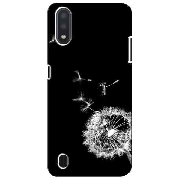 Чехол с рисунком «Одуванчик на чёрном» для Samsung Galaxy M01 Core (A013F) Чехол с рисунком «Одуванчик на чёрном» для Samsung Galaxy M01 Core (A013F)