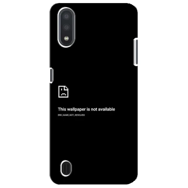 Чехол с рисунком «Ошибка» для Samsung Galaxy M01 Core (A013F) Чехол с рисунком «Ошибка» для Samsung Galaxy M01 Core (A013F)