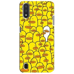 Силиконовый бампер с картинкой животных для Sansung Galaxy M01 Core (A013F) (Особенный)