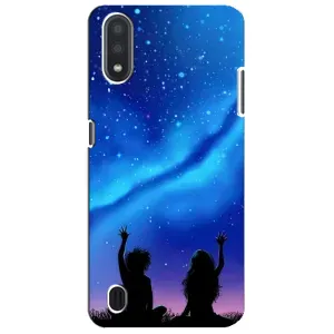 Силиконовые Чехлы Любимому человеку для Sansung Galaxy M01 Core (A013F) (Парочка)