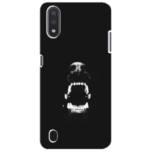 Чехол ДОБЕРМАН для Sansung Galaxy M01 Core (A013F) (Пасть добермана)