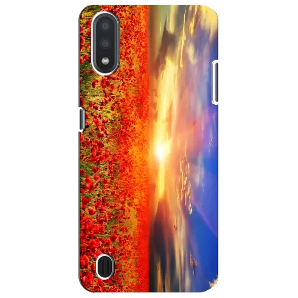 Чехол с рисунком «Поле тюльпанов» для Samsung Galaxy M01 Core (A013F) Чехол с рисунком «Поле тюльпанов» для Samsung Galaxy M01 Core (A013F)