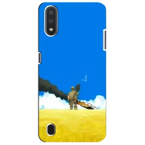 Чехлы на военную тематику для Sansung Galaxy M01 Core (A013F) (Попадание)