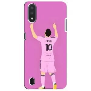 Чехлы Лео Месси в Майами на Sansung Galaxy M01 Core (A013F) (Празднование Месси)