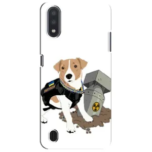 Чехол с принтом Собаки Патрон для Sansung Galaxy M01 Core (A013F) (Пёс Патрон с ракетой)