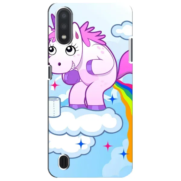 Чехол с рисунком «Радуга единорожка» для Samsung Galaxy M01 Core (A013F) Чехол с рисунком «Радуга единорожка» для Samsung Galaxy M01 Core (A013F)