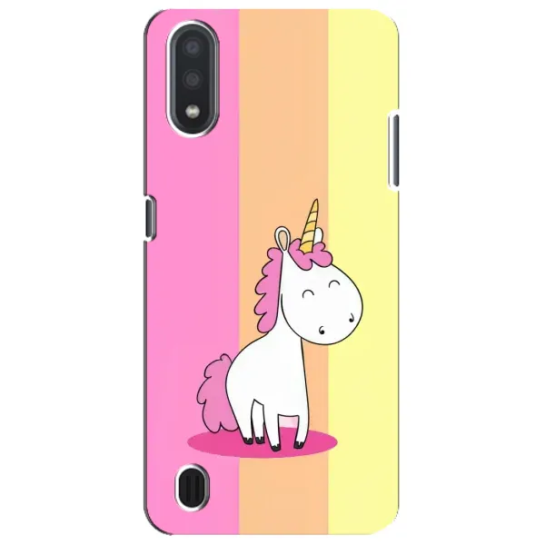 Чехол с рисунком «Радужный Единорог» для Samsung Galaxy M01 Core (A013F) Чехол с рисунком «Радужный Единорог» для Samsung Galaxy M01 Core (A013F)