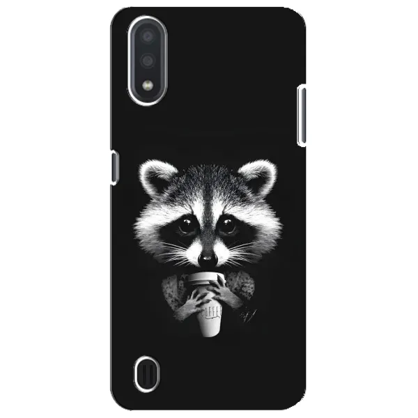 Чехол с рисунком «С кофем» для Samsung Galaxy M01 Core (A013F)