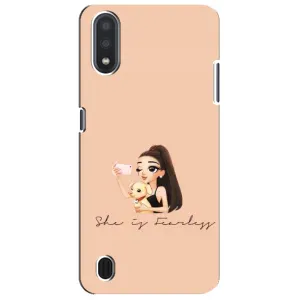 Силіконовый Чохол на Sansung Galaxy M01 Core (A013F) з картинкой Модных девушек (З собакою)