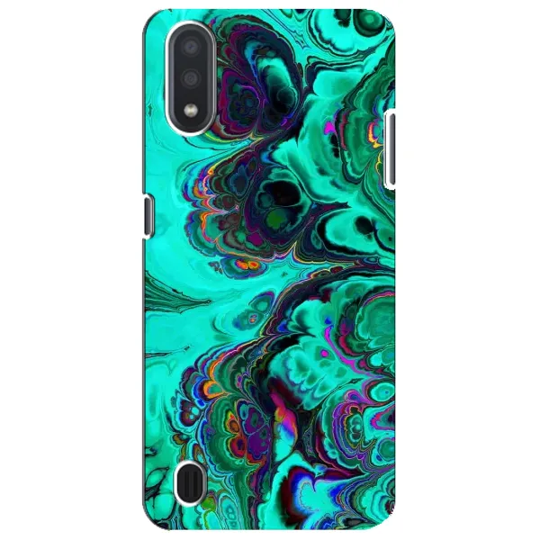 Чехол с рисунком «Салатный мрамор» для Samsung Galaxy M01 Core (A013F) Чехол с рисунком «Салатный мрамор» для Samsung Galaxy M01 Core (A013F)