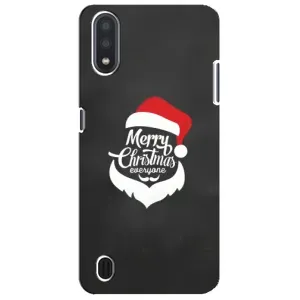 Чехол Санта Клаус для Sansung Galaxy M01 Core (A013F) (Санта Крисмас)