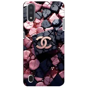 Чохол (Dior, Prada, YSL, Chanel) для Sansung Galaxy M01 Core (A013F) (Шанель)