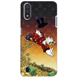 Силиконовый чехол для Sansung Galaxy M01 Core (A013F) (Скрудж Луи Виттон)