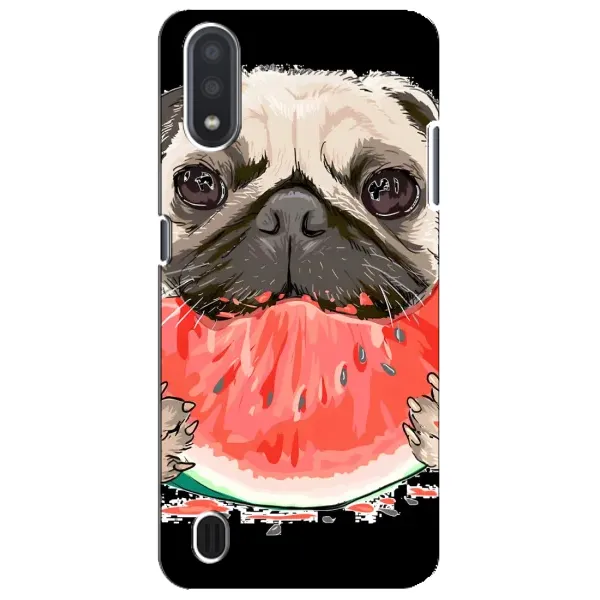 Чехол с рисунком «Смешной Мопс» для Samsung Galaxy M01 Core (A013F) Чехол с рисунком «Смешной Мопс» для Samsung Galaxy M01 Core (A013F)