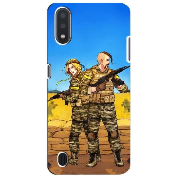 Чохол з малюнком «Солдати ЗСУ» для Samsung Galaxy M01 Core (A013F) Чохол з малюнком «Солдати ЗСУ» для Samsung Galaxy M01 Core (A013F)
