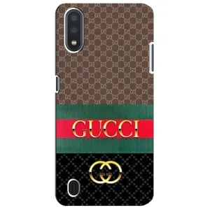 Чехлы Бренд GUCCI для Sansung Galaxy M01 Core (A013F) (Стиль GUCCI)
