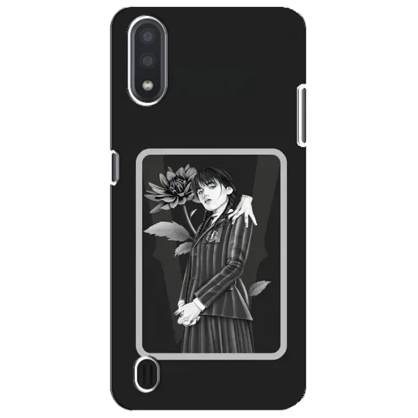 Чехол с рисунком «Венсдей картина» для Samsung Galaxy M01 Core (A013F) Чехол с рисунком «Венсдей картина» для Samsung Galaxy M01 Core (A013F)