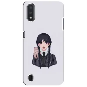 Чехлы с принтом Уэнсдей на Sansung Galaxy M01 Core (A013F) (Вещь Венсдей)