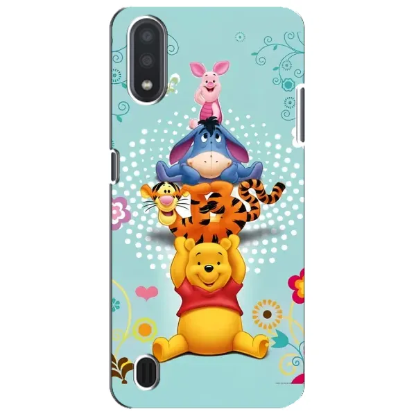 Чехол с рисунком «Винни Пух и друзья» для Samsung Galaxy M01 Core (A013F)