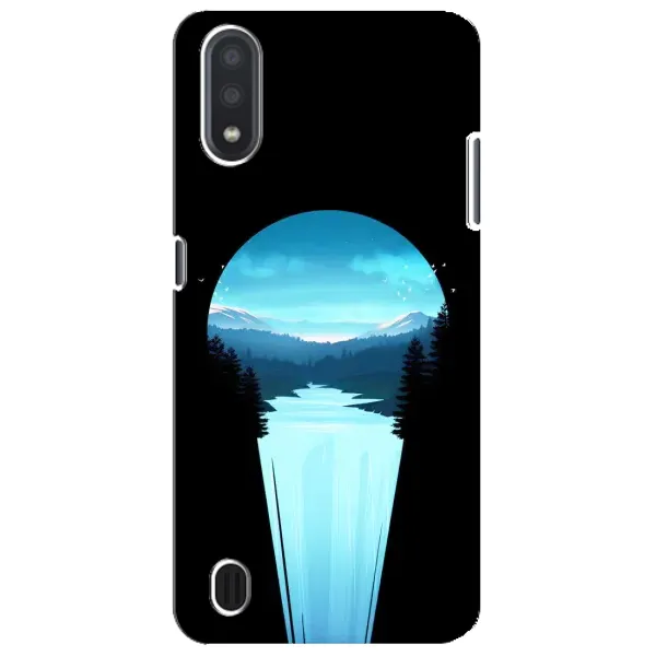 Чехол с рисунком «Синий Водопад» для Samsung Galaxy M01 Core (A013F) Чехол с рисунком «Синий Водопад» для Samsung Galaxy M01 Core (A013F)