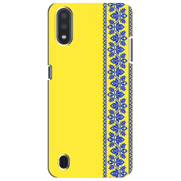 Чехол с рисунком «Вышиванка на желтом» для Samsung Galaxy M01 Core (A013F) Чехол с рисунком «Вышиванка на желтом» для Samsung Galaxy M01 Core (A013F)