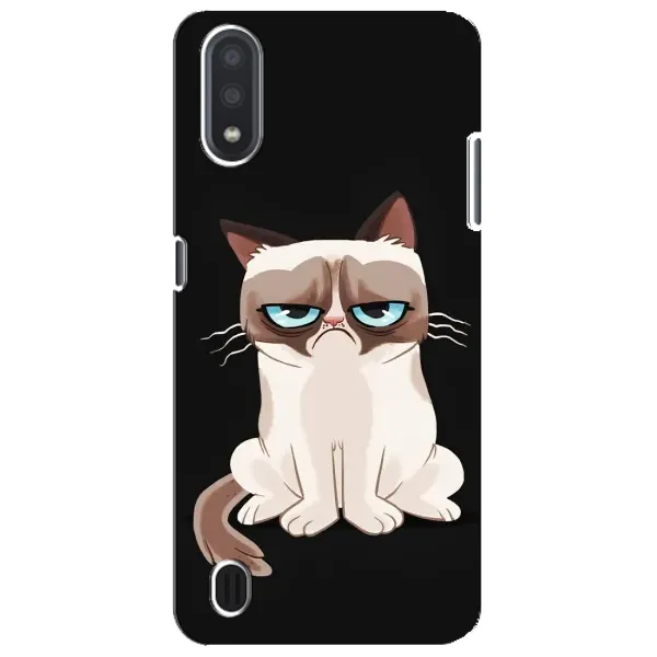 Чехол с рисунком «Взгляд кота» для Samsung Galaxy M01 Core (A013F) Чехол с рисунком «Взгляд кота» для Samsung Galaxy M01 Core (A013F)
