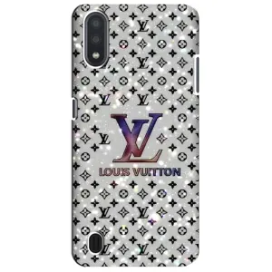 Чехол Стиль Louis Vuitton на Sansung Galaxy M01 Core (A013F) (Яркий LV)