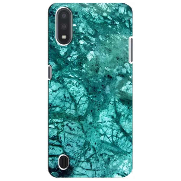 Чехол с рисунком «Зеленый мрамор» для Samsung Galaxy M01 Core (A013F) Чехол с рисунком «Зеленый мрамор» для Samsung Galaxy M01 Core (A013F)