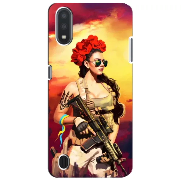 Чехол с рисунком «Женщина солдат» для Samsung Galaxy M01 Core (A013F) Чехол с рисунком «Женщина солдат» для Samsung Galaxy M01 Core (A013F)
