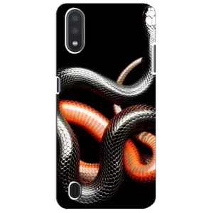Чехлы с изображением разных животных для Sansung Galaxy M01 Core (A013F) (Змея)
