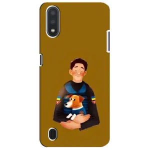Чехол с принтом для Sansung Galaxy M01 Core (A013F) (ЗСУ Патрон)