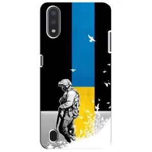 Патриотический Чехол для Sansung Galaxy M01 Core (A013F) (ЗСУ)