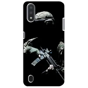 ЗСУ Чехлы (TPU) для Sansung Galaxy M01 Core (A013F) (ЗСУ снайпер)