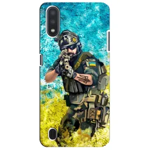 ЗСУ Чехлы (TPU) для Sansung Galaxy M01 Core (A013F) (ЗСУ Воин)