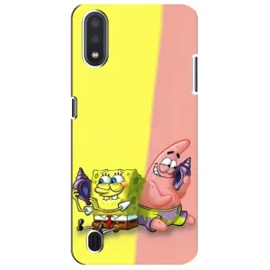 Чехлы с Патриком на Sansung Galaxy M01 Core (A013F) (Звонок)